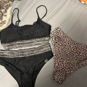 Cheetah swim suit